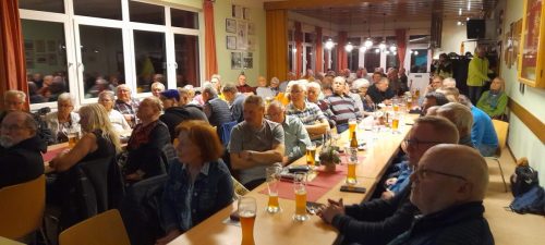 Volles Haus in Thierbach